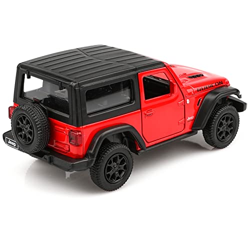 TOKAXI 1/36 Scale Diecast Wrangler Rubicon Pullback Vehicle Toy for Kids and Collectors