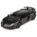 TOKAXI 1/36 Scale LP750-4 SV Diecast Car Model with Pull-Back Action and Opening Doors, Matte Finish