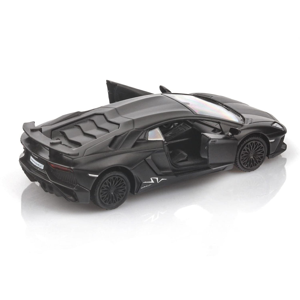 TOKAXI 1/36 Scale LP750-4 SV Diecast Car Model with Pull-Back Action and Opening Doors, Matte Finish