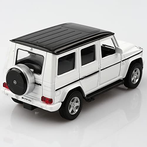 TOKAXI 1/36 Scale Mercedes Benz AMG G63 Diecast Car – Pull Back G Wagon Toy with Opening Doors