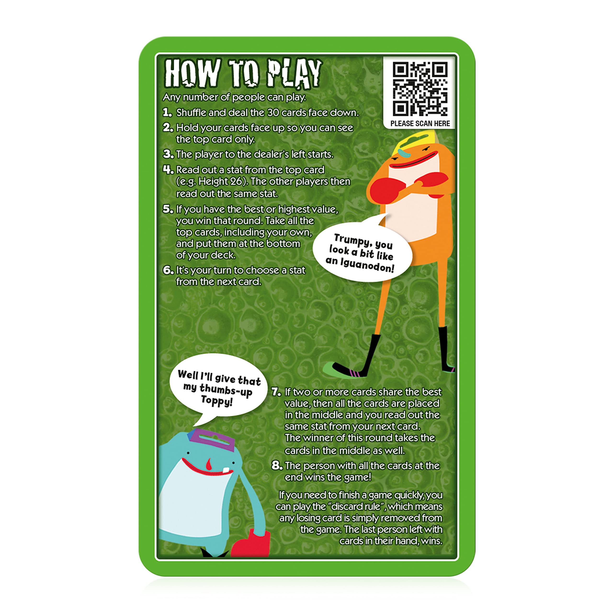 Top Trumps Dinosaurs Card Game – Learn Fun Facts About T-Rex, Triceratops & More