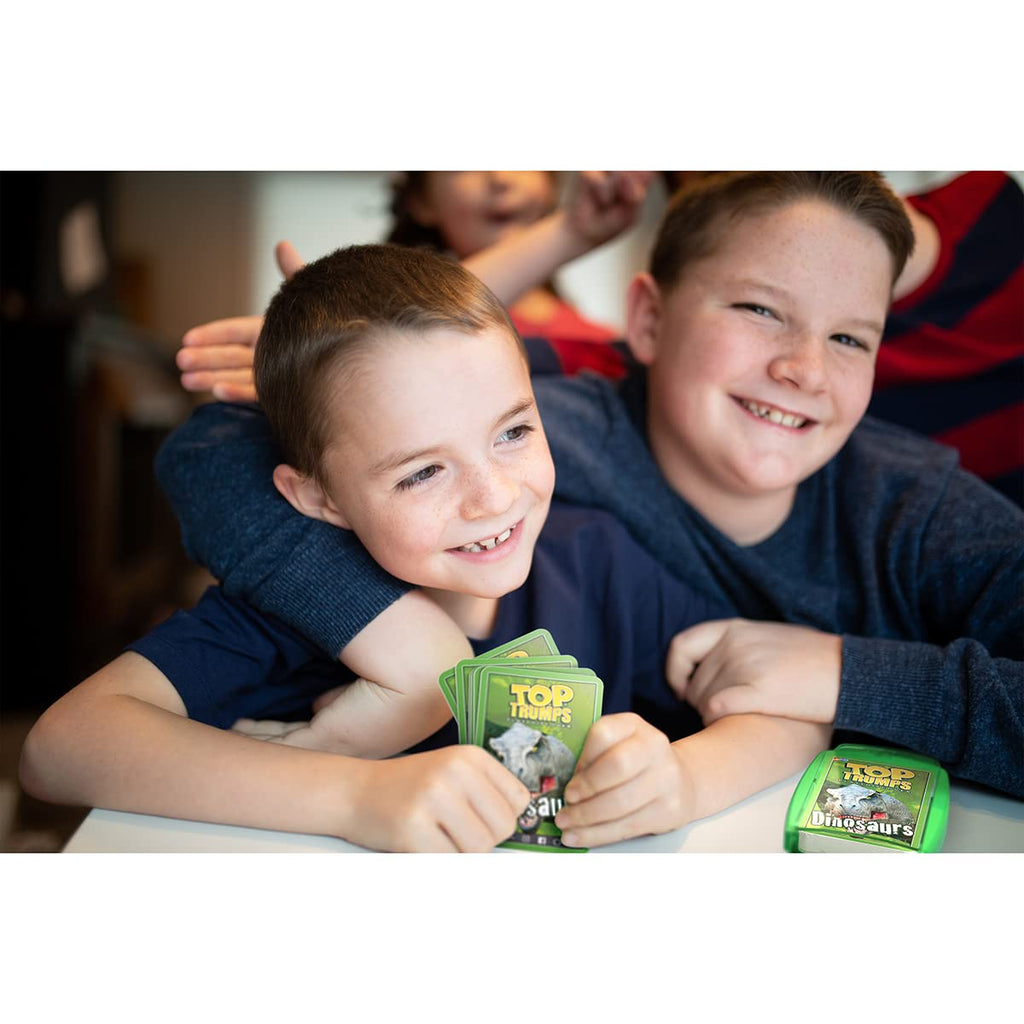 Top Trumps Dinosaurs Card Game – Learn Fun Facts About T-Rex, Triceratops & More
