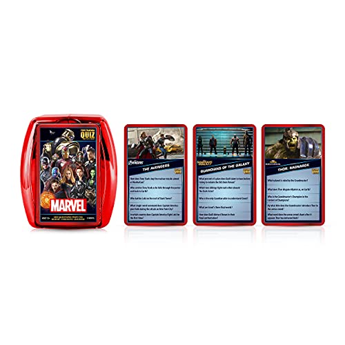 Top Trumps Marvel Cinematic Universe Quiz Game – 500 Trivia Questions for Ages 8+