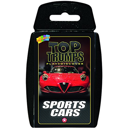 Top Trumps Sports Cars Card Game (1688) – Compare Car Stats and Win the Deck