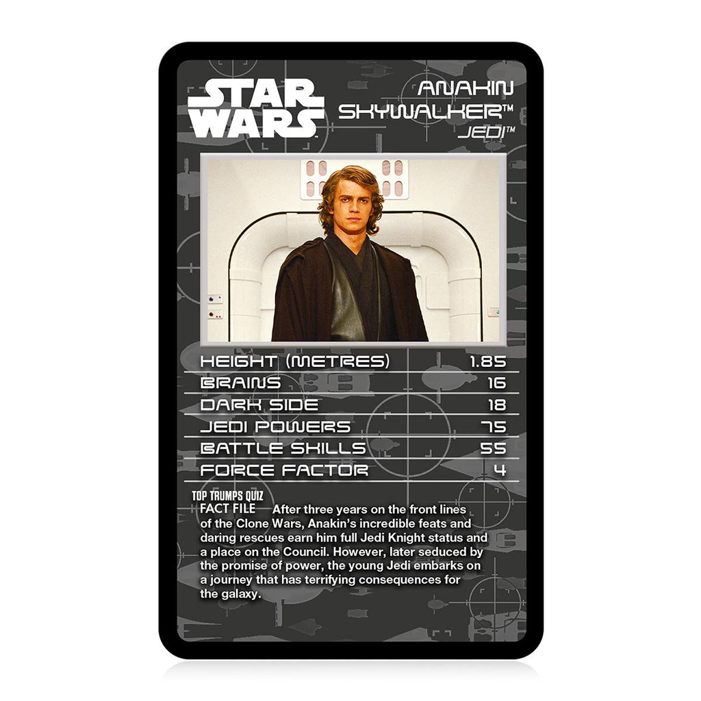 Top Trumps Star Wars Prequel Trilogy Card Game - Episodes I-III