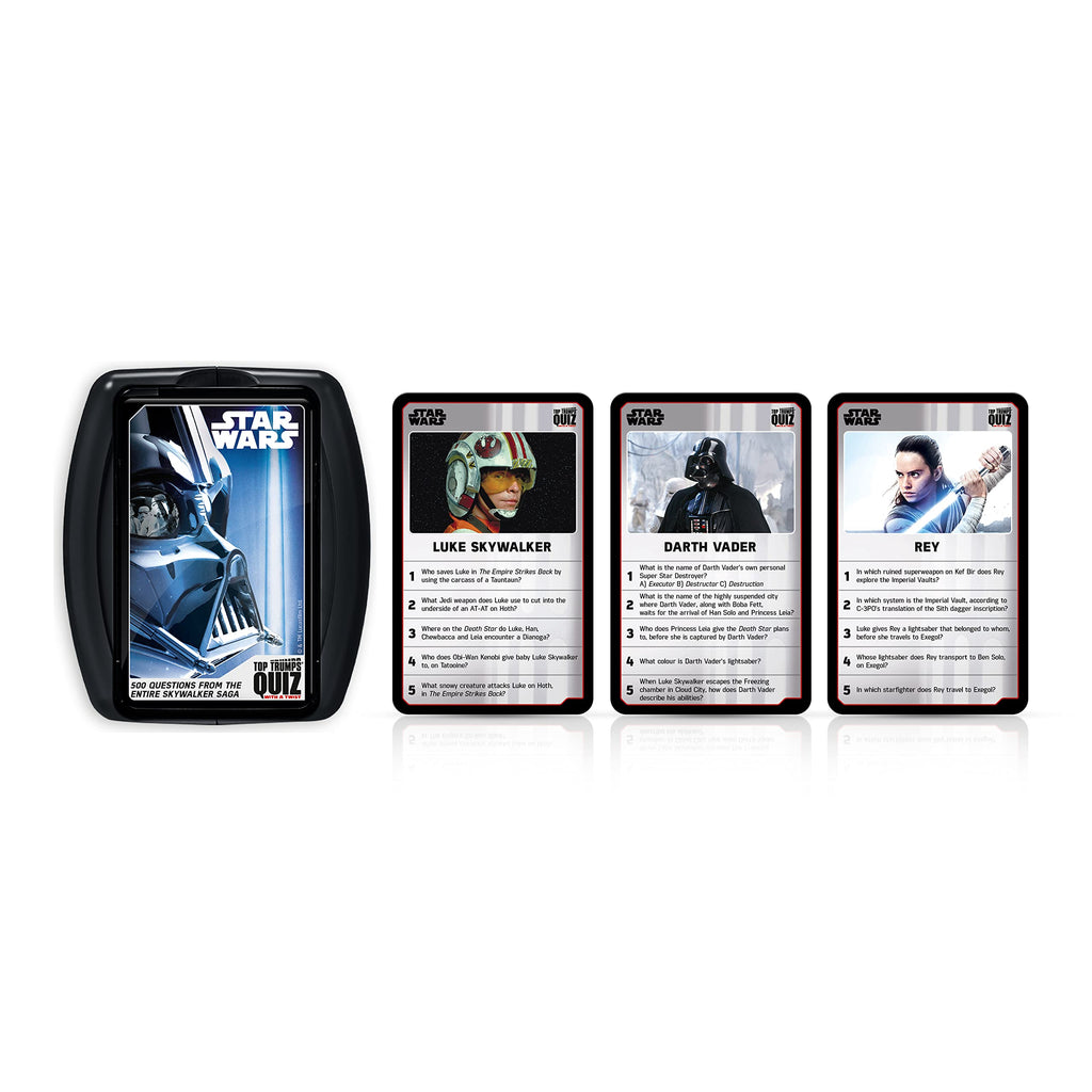 Top Trumps Star Wars Quiz Game – Trivia Card Game for Kids and Adults Ages 12+