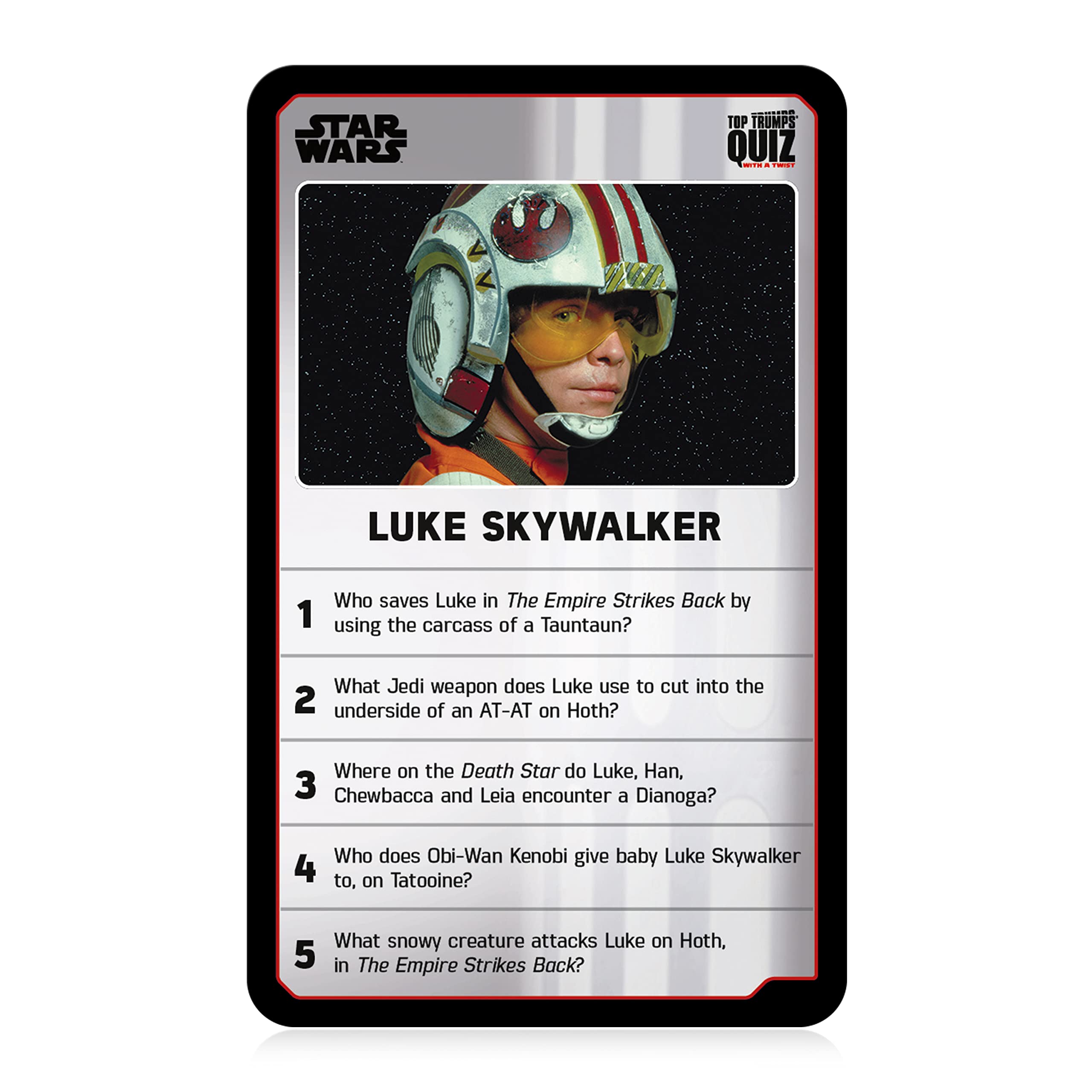 Top Trumps Star Wars Quiz Game – Trivia Card Game for Kids and Adults Ages 12+