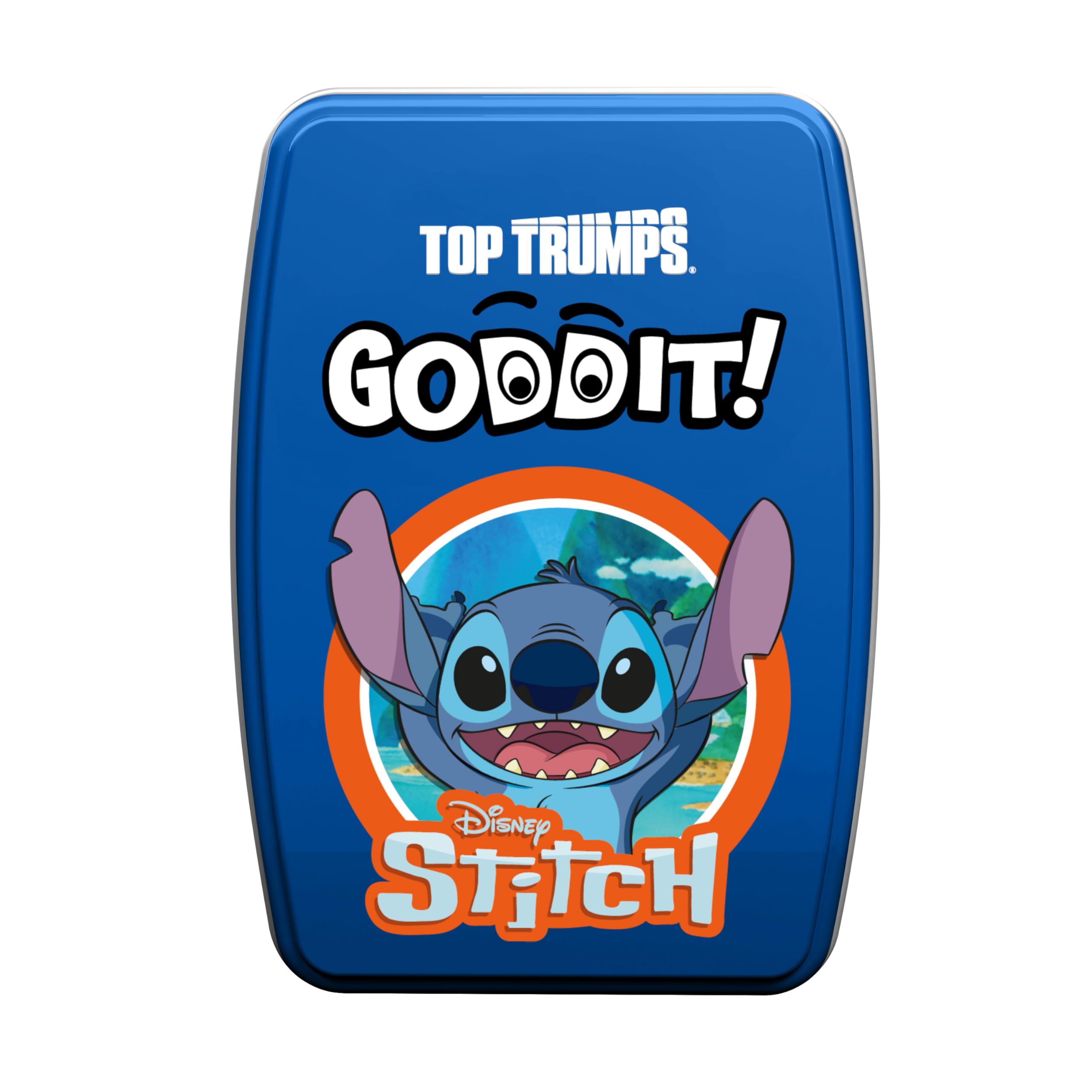 Top Trumps Stitch Goddit! Card Game – 5 Puzzle Games, 55 Cards, Travel Tin