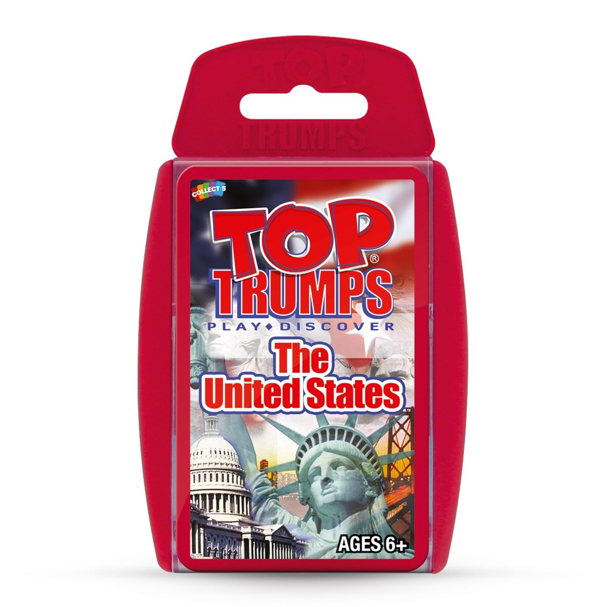 Top Trumps United States Card Game: 50 States, Family Fun, Educational Travel Game for Ages 6+