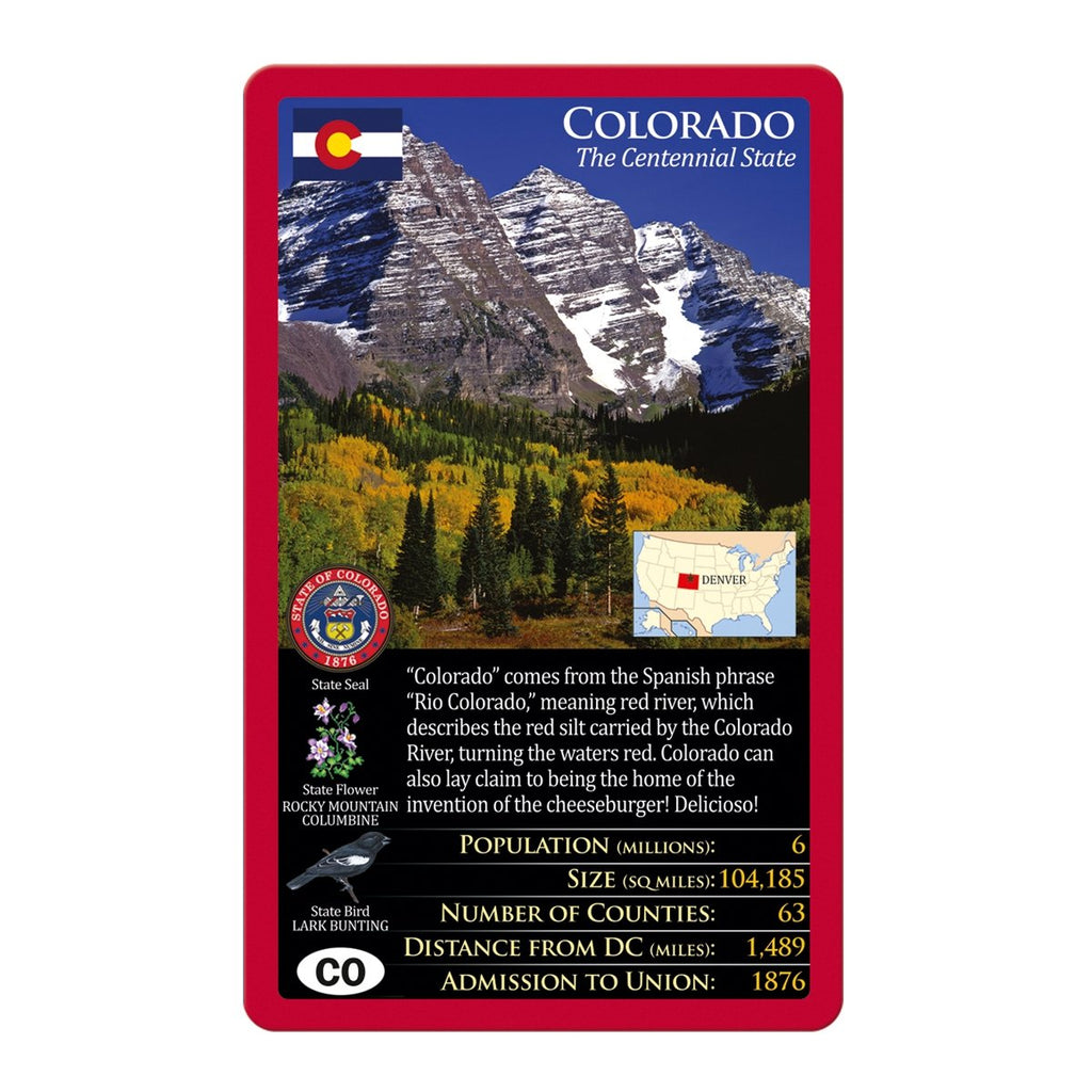 Top Trumps United States Card Game: 50 States, Family Fun, Educational Travel Game for Ages 6+