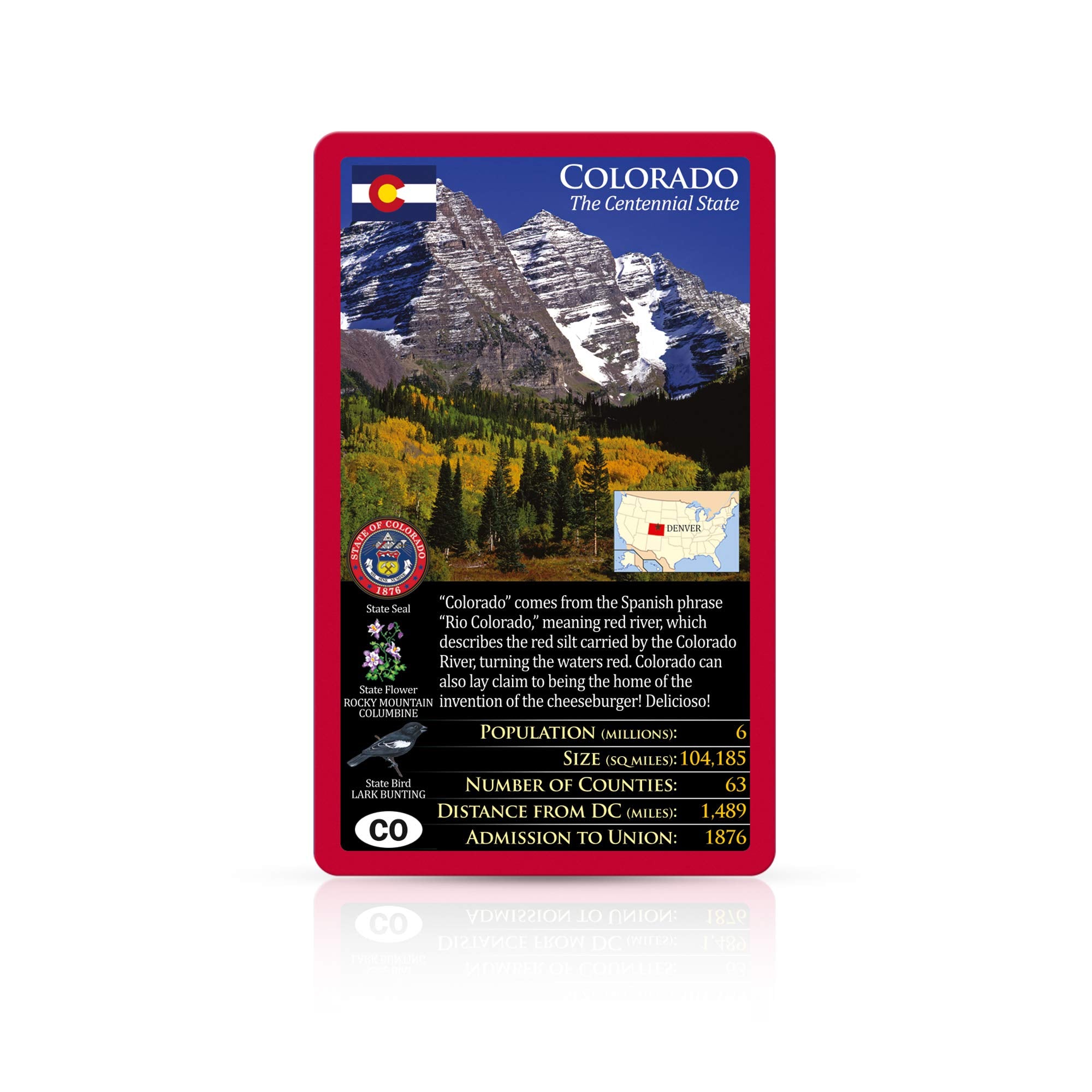 Top Trumps United States Card Game: 50 States, Family Fun, Educational Travel Game for Ages 6+