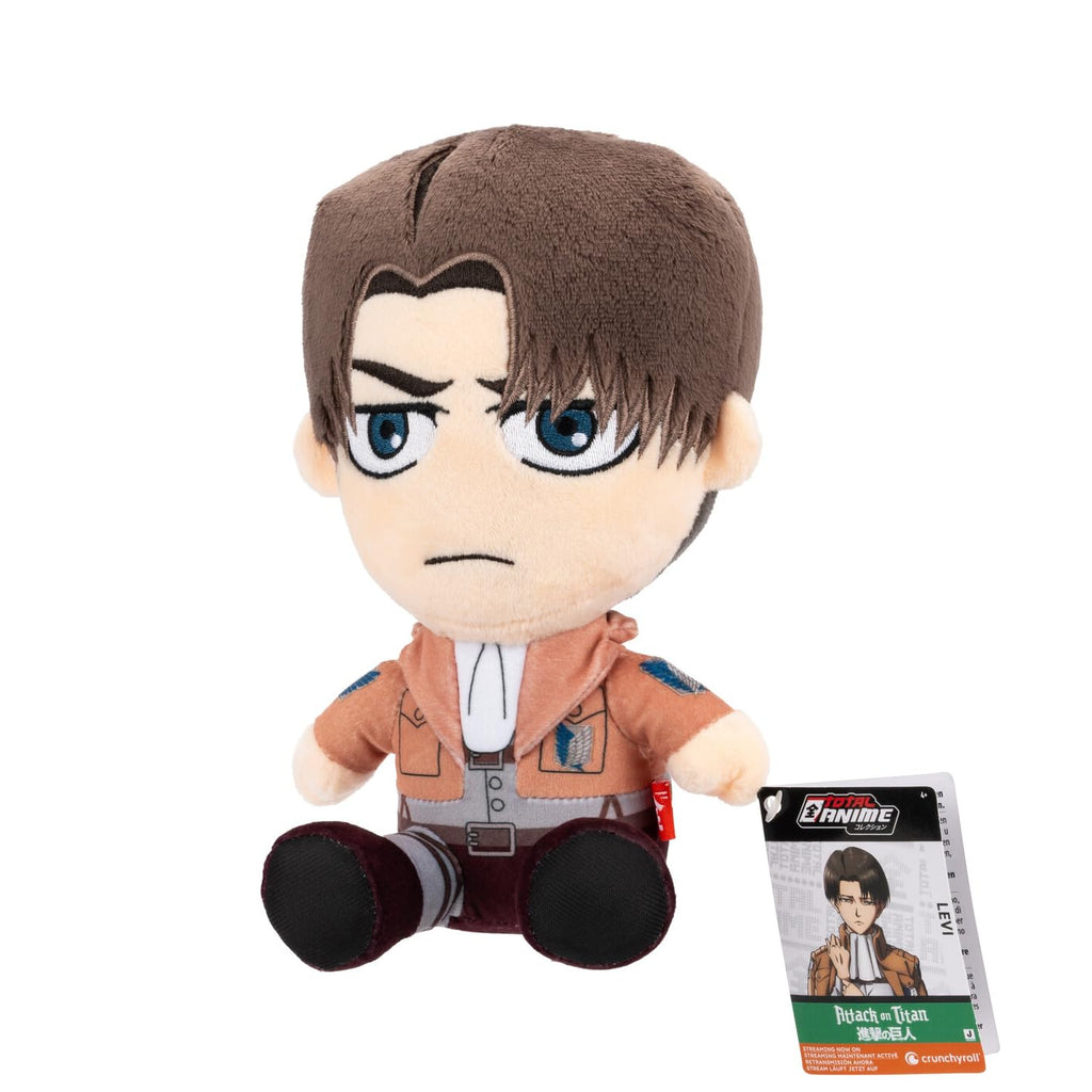 Total Anime Levi Plush – 8-Inch Super Soft Attack on Titan Collectible