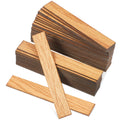TOYANDONA 40-Piece Self-Adhesive Miniature Wood Flooring for Dollhouse - Light Brown