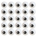 TOYANDONA 5-Inch Halloween Eyeball Balloons – Spooky Latex Party Decorations (12.7 cm, White)