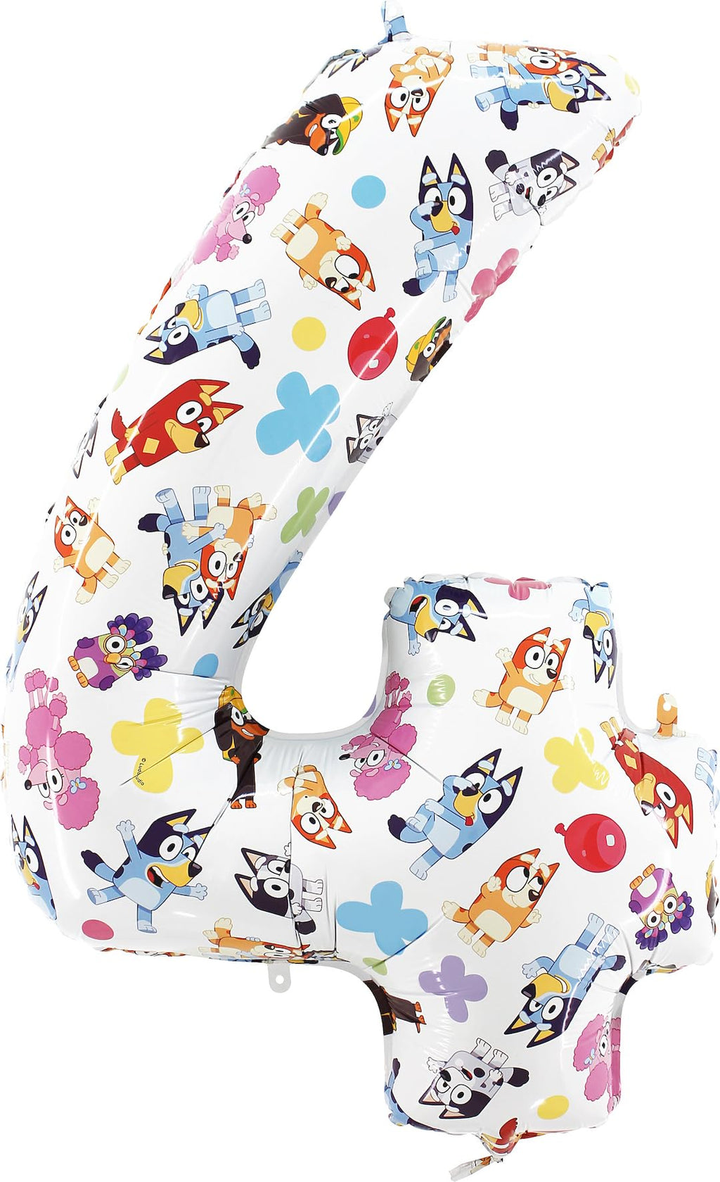 Toyland Bluey & Bingo Foil Number Balloon – 26 Inch Self-Sealing Party Decoration (Choose 1-6)