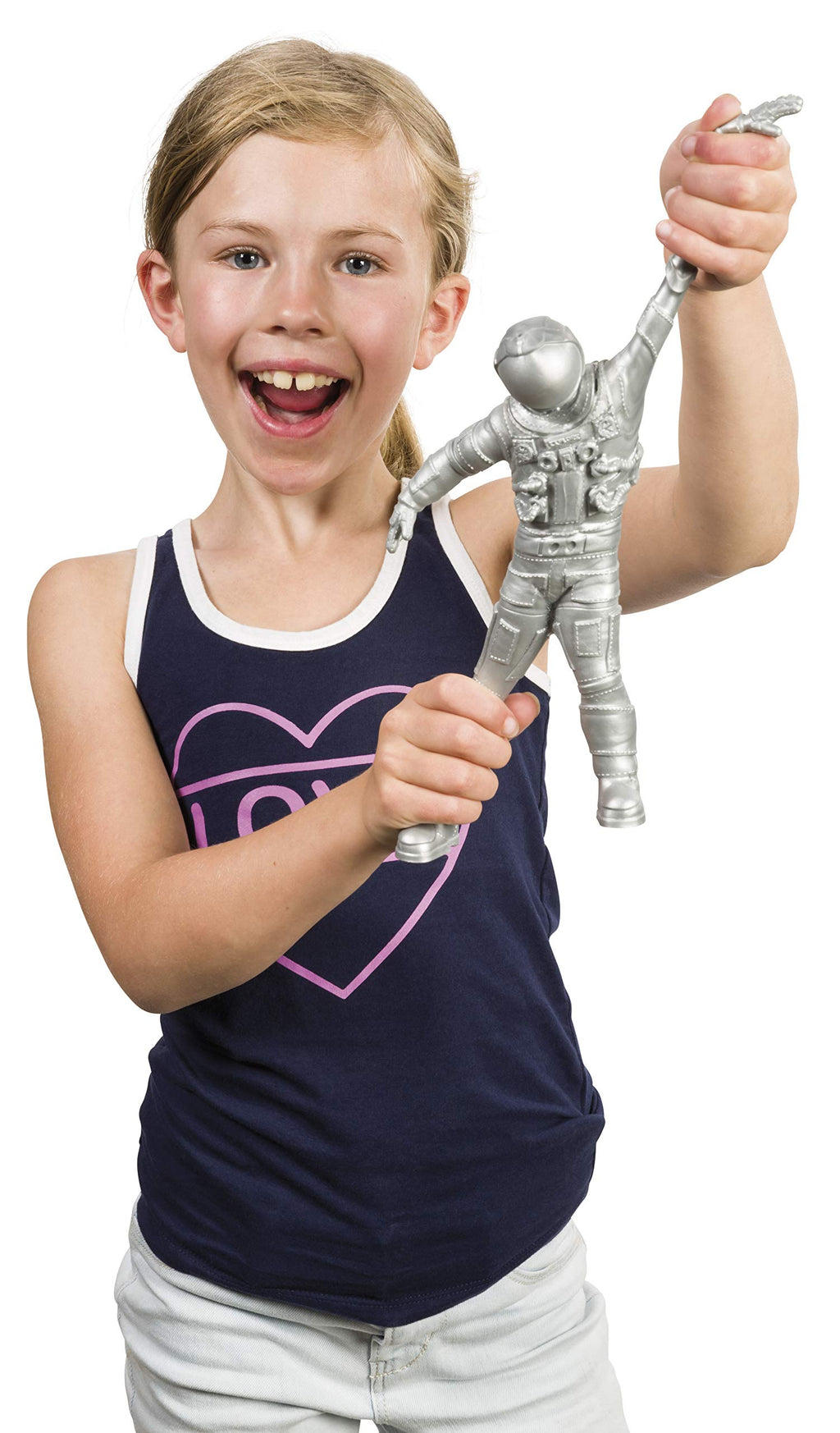 Toysmith Epic Stretch Astronaut – Stretches from 8 to 24 Inches for Kids Ages 3+