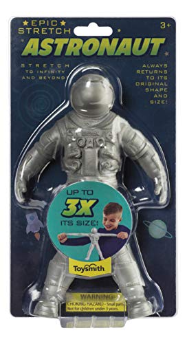 Toysmith Epic Stretch Astronaut – Stretches from 8 to 24 Inches for Kids Ages 3+