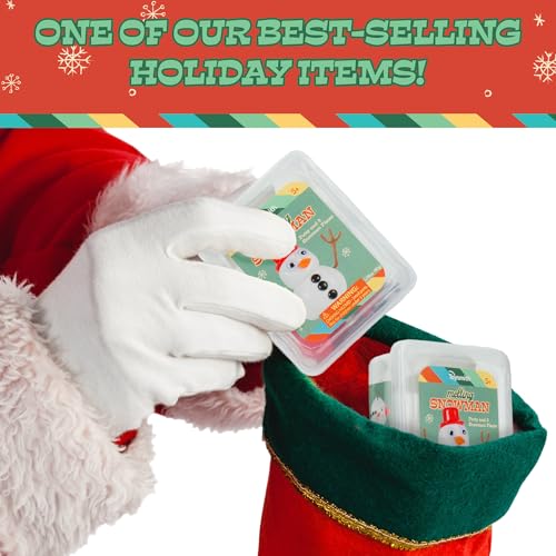 Toysmith Melting Snowman – Reusable Putty Kit with Accessories – Build, Melt, and Rebuild Again and Again