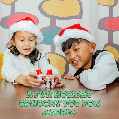 Toysmith Melting Snowman – Reusable Putty Kit with Accessories – Build, Melt, and Rebuild Again and Again