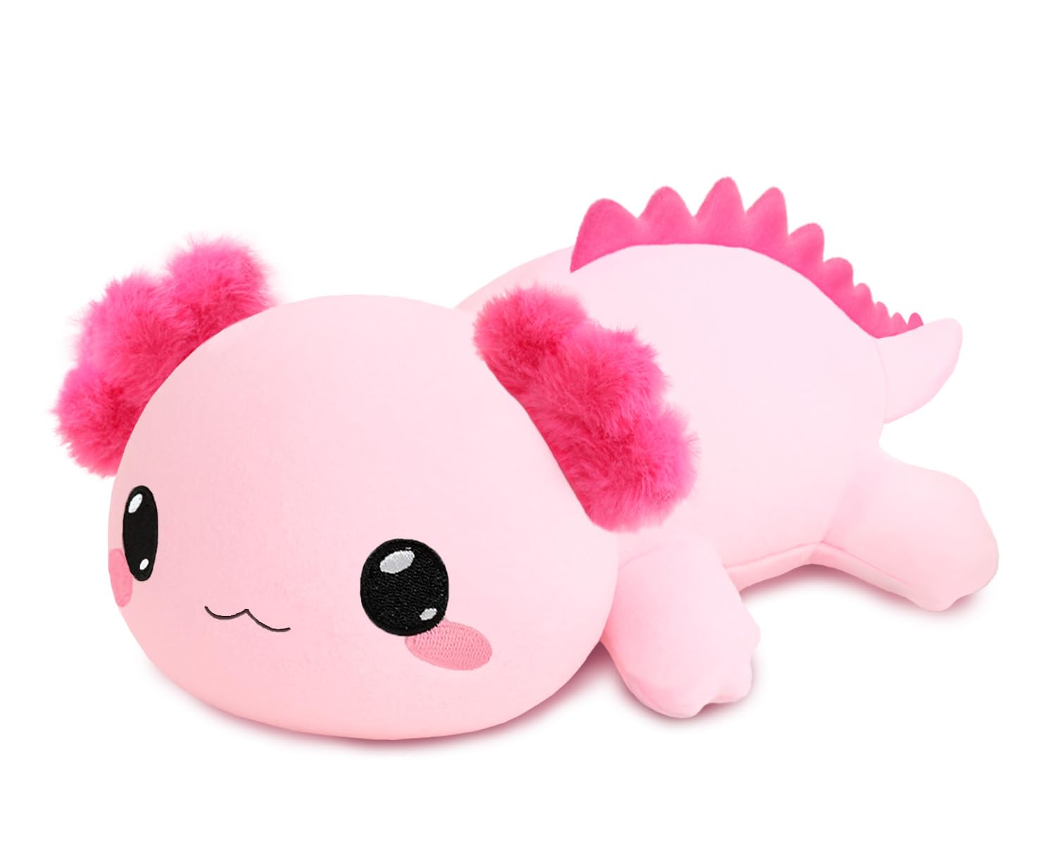 TOYSYM Weighted Axolotl Stuffed Animal – Soft Plush Toy with Weighted Beads, Cute Pillow for Kids and Adults