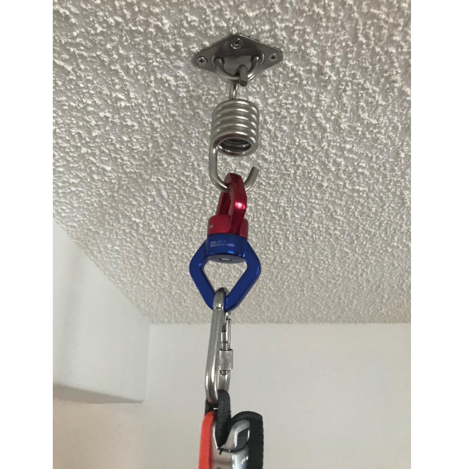 TRIWONDER 30kN Micro Rotator Swing Swivel – 7075 Aluminum Alloy, Sealed Ball Bearing, 360° Rotation for Tree Swings, Hammocks, Climbing, and Aerial Dance