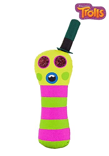 Trolls Mr. Dinkles Stuffed Halloween Accessory - Biggie's Pet Worm Plush Toy