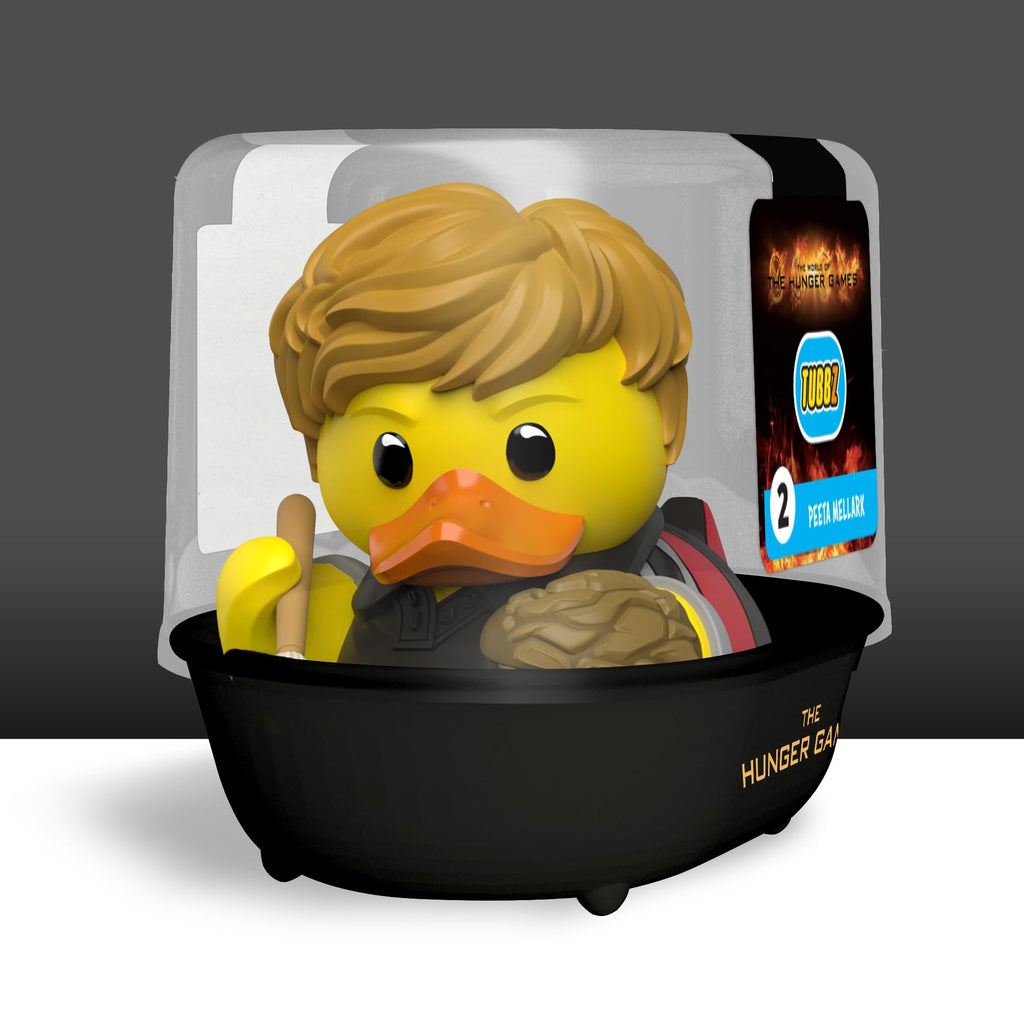 TUBBZ First Edition Peeta Mellark Collectible Duck – Official Hunger Games Vinyl Figure