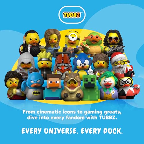 TUBBZ Mini Fallout TV Ghoul Rubber Duck Collectible – Officially Licensed 5 cm Vinyl Figure