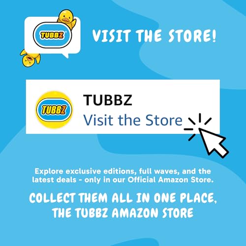TUBBZ Mini Fallout TV Ghoul Rubber Duck Collectible – Officially Licensed 5 cm Vinyl Figure