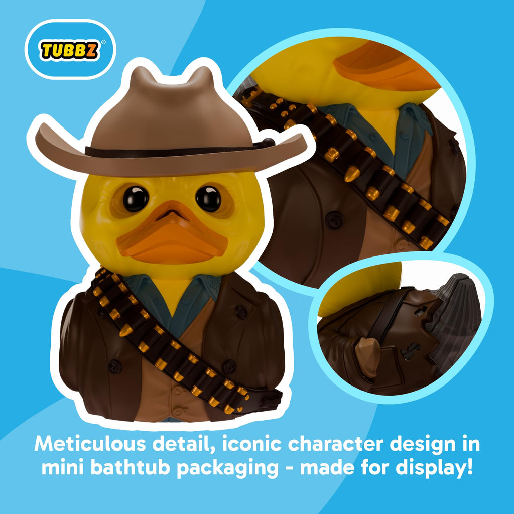 TUBBZ Mini Fallout TV Ghoul Rubber Duck Collectible – Officially Licensed 5 cm Vinyl Figure