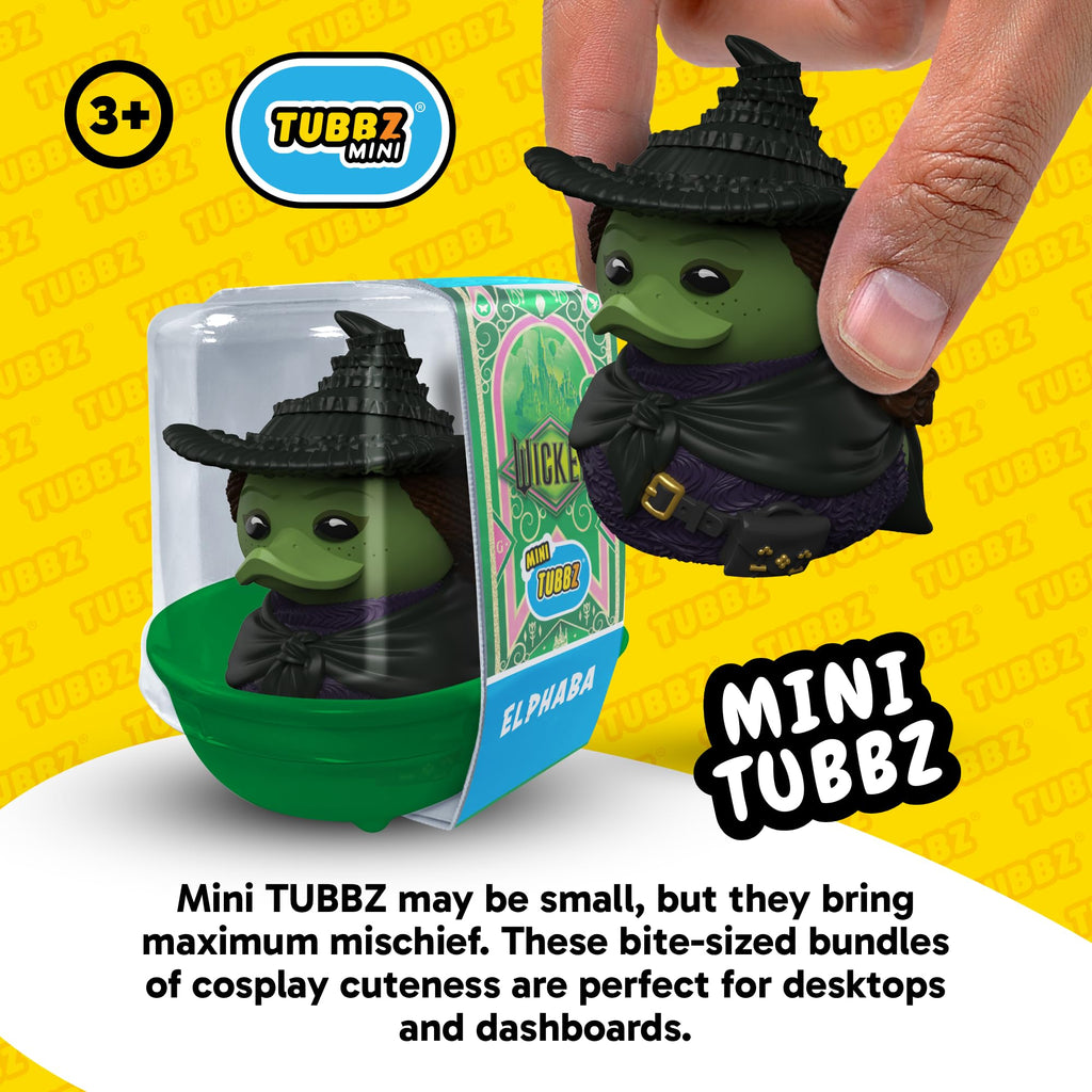 TUBBZ Mini Fallout TV Ghoul Rubber Duck Collectible – Officially Licensed 5 cm Vinyl Figure