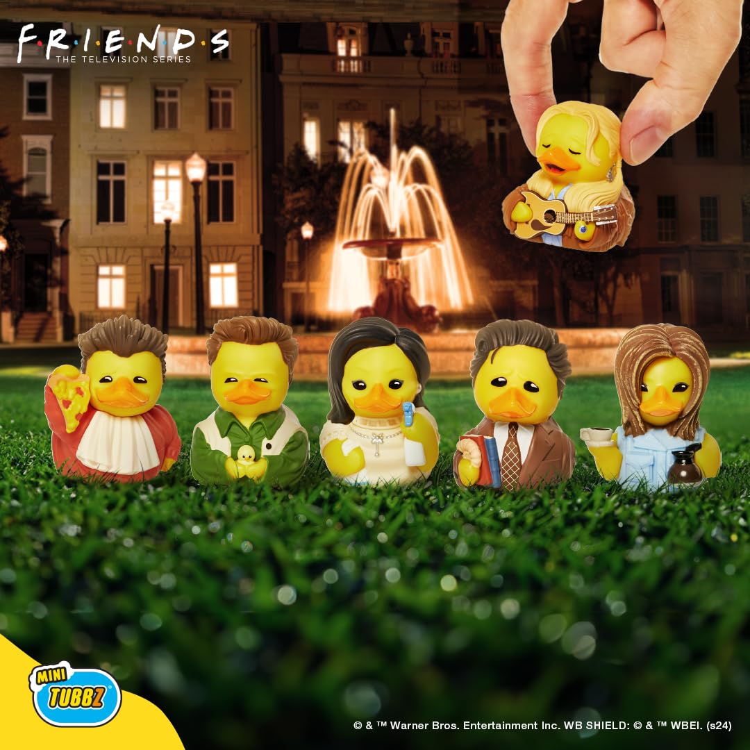 TUBBZ Mini Friends Phoebe Buffay Rubber Duck - Cosplaying Vinyl Figure