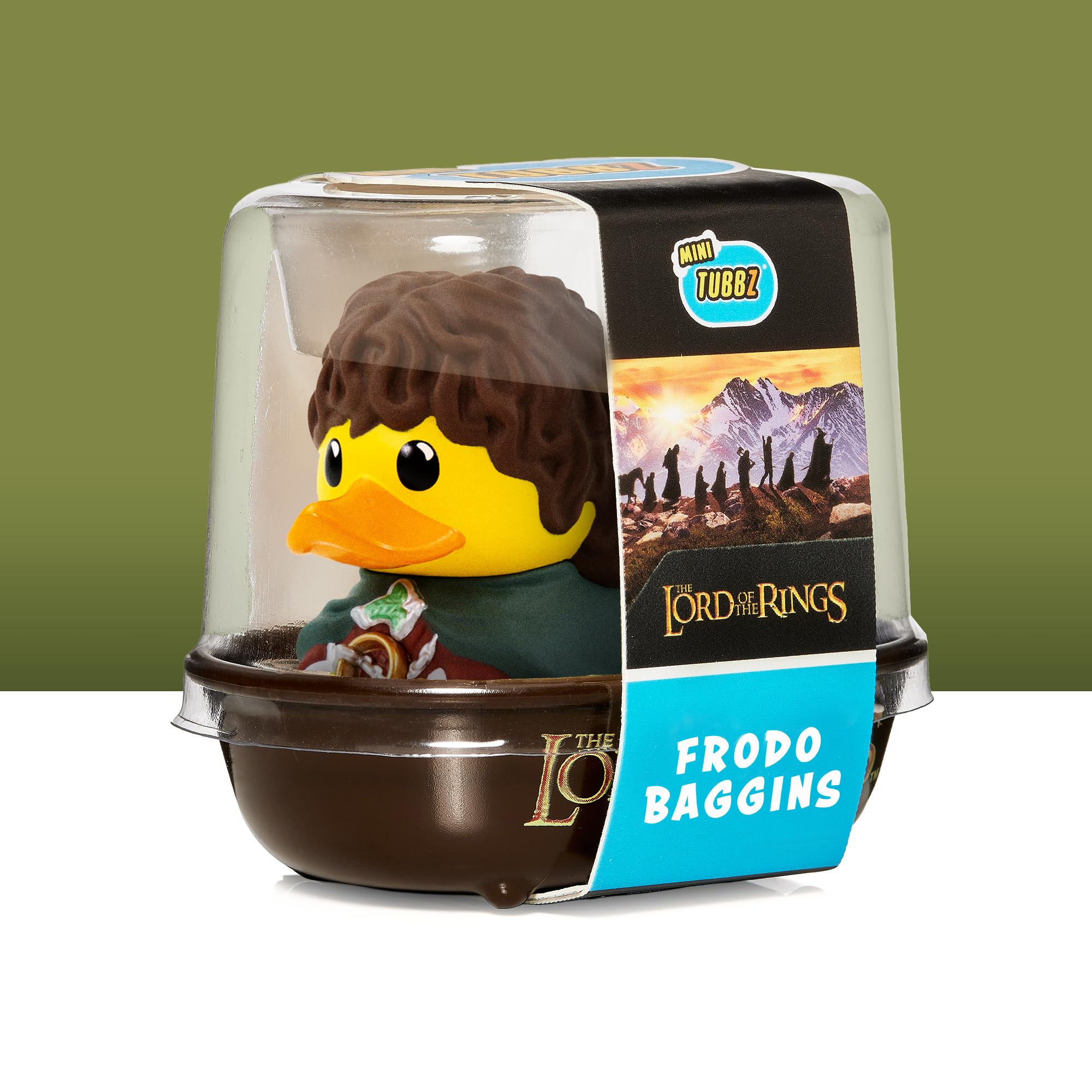 TUBBZ Mini Frodo Baggins Cosplaying Rubber Duck – Lord of the Rings Collectible Vinyl Figure