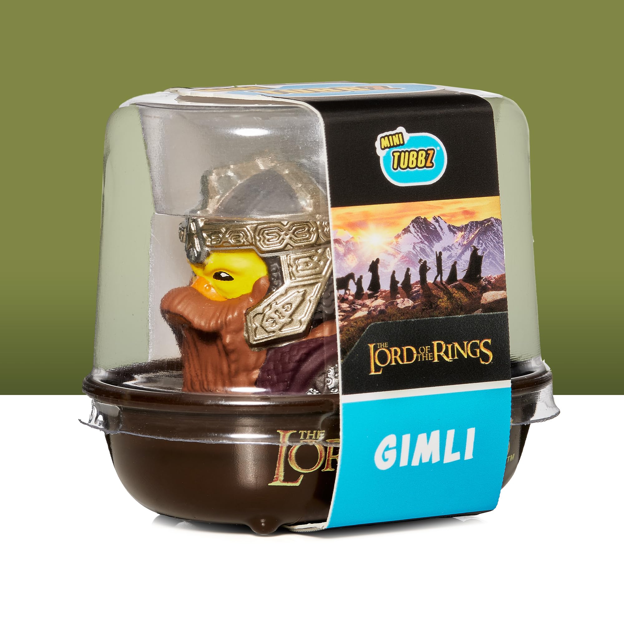 TUBBZ Mini Gimli Duck – Lord of the Rings Cosplaying Rubber Duck Collectible