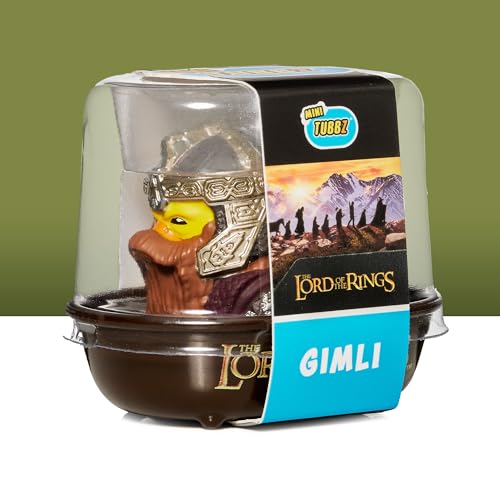 TUBBZ Mini Gimli Duck – Lord of the Rings Cosplaying Rubber Duck Collectible