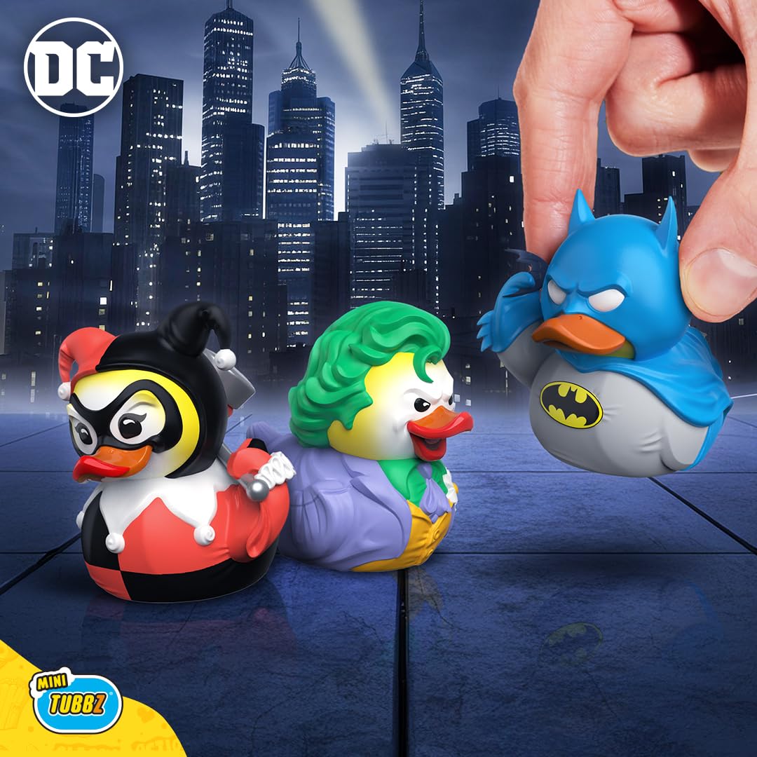 TUBBZ Mini Harley Quinn Cosplaying Rubber Duck Vinyl Figure - DC Comics Collectible