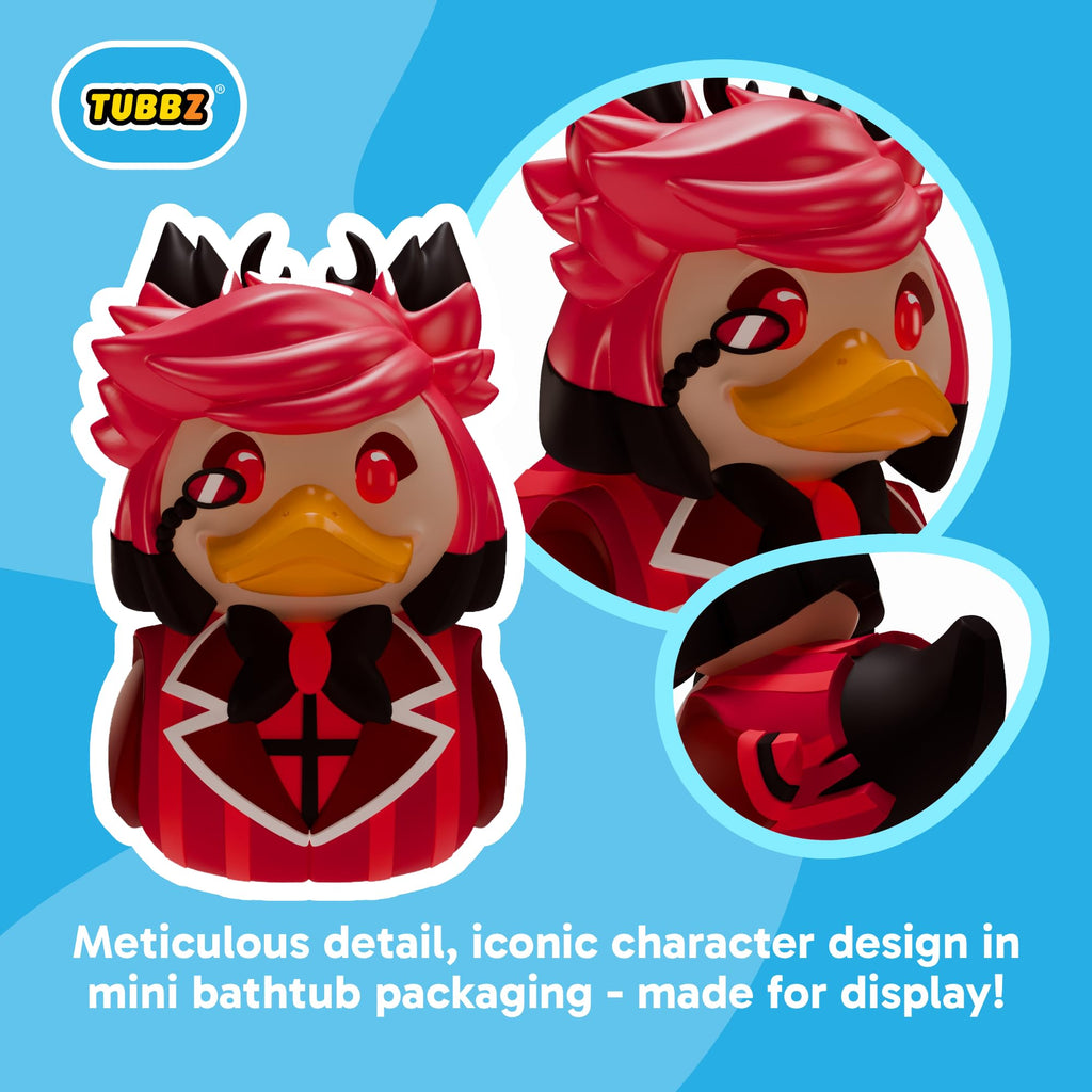 TUBBZ Mini Hazbin Hotel Alastor Cosplaying Rubber Duck Figure – Collectible Vinyl