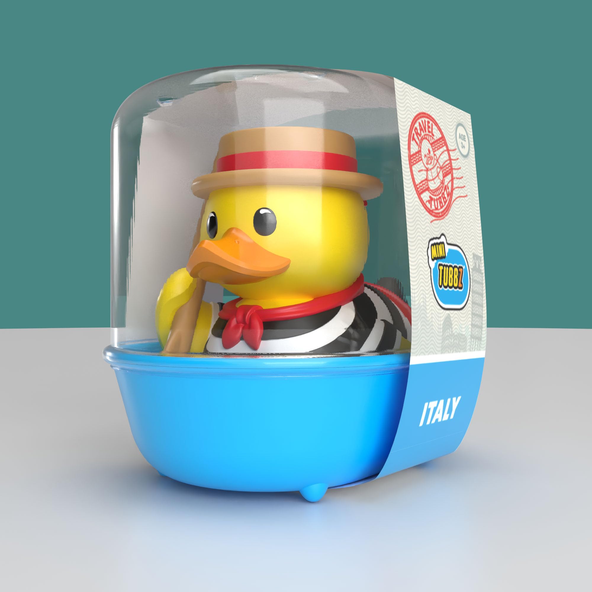 TUBBZ Mini Italy Gondolier Rubber Duck – Cosplaying Travel Collectible