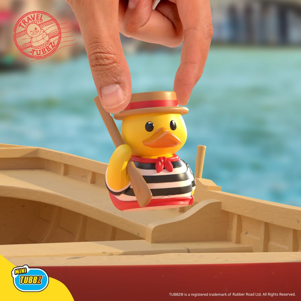 TUBBZ Mini Italy Gondolier Rubber Duck – Cosplaying Travel Collectible