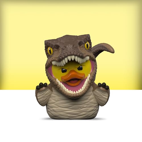 TUBBZ Mini Jurassic World Rebirth Velociraptor Cosplaying Duck Vinyl Figure - 2 in. Collectible