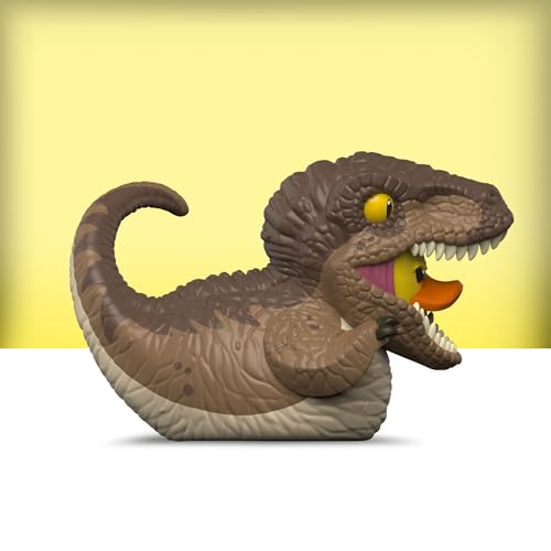 TUBBZ Mini Jurassic World Rebirth Velociraptor Cosplaying Duck Vinyl Figure - 2 in. Collectible