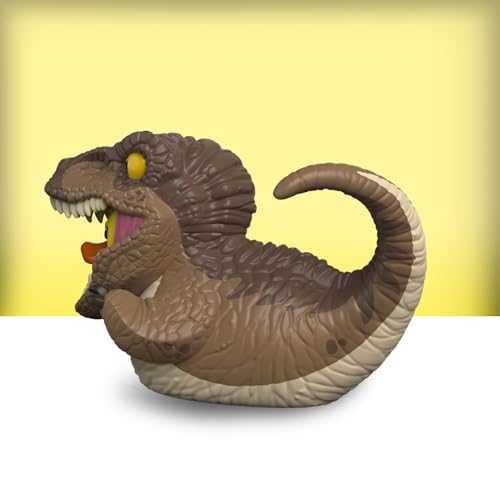 TUBBZ Mini Jurassic World Rebirth Velociraptor Cosplaying Duck Vinyl Figure - 2 in. Collectible