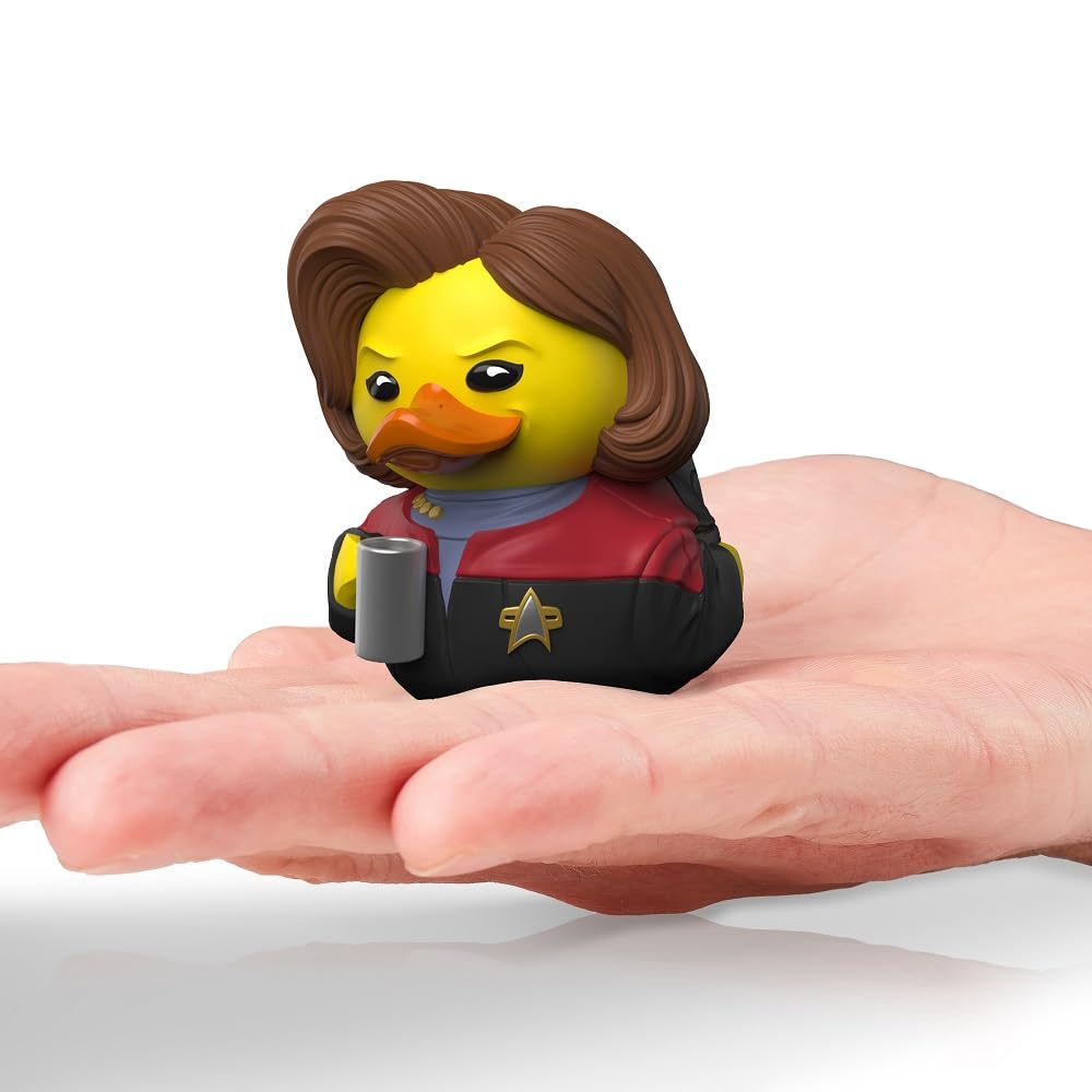 TUBBZ Mini Kathryn Janeway Duck Figure - Officially Licensed Star Trek Collectible