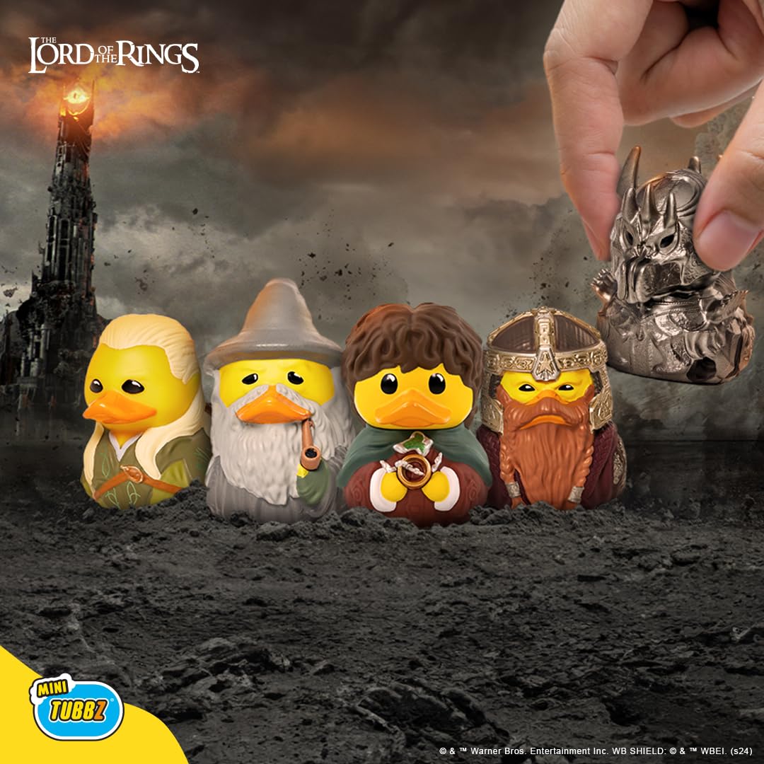 TUBBZ Mini Lord of the Rings Legolas Cosplaying Rubber Duck Collectible Figure (5 cm)