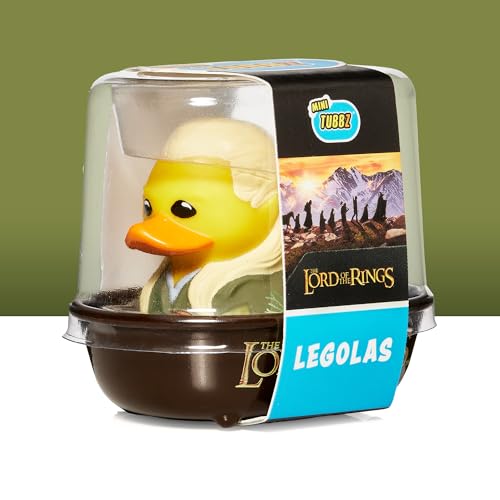 TUBBZ Mini Lord of the Rings Legolas Cosplaying Rubber Duck Collectible Figure (5 cm)