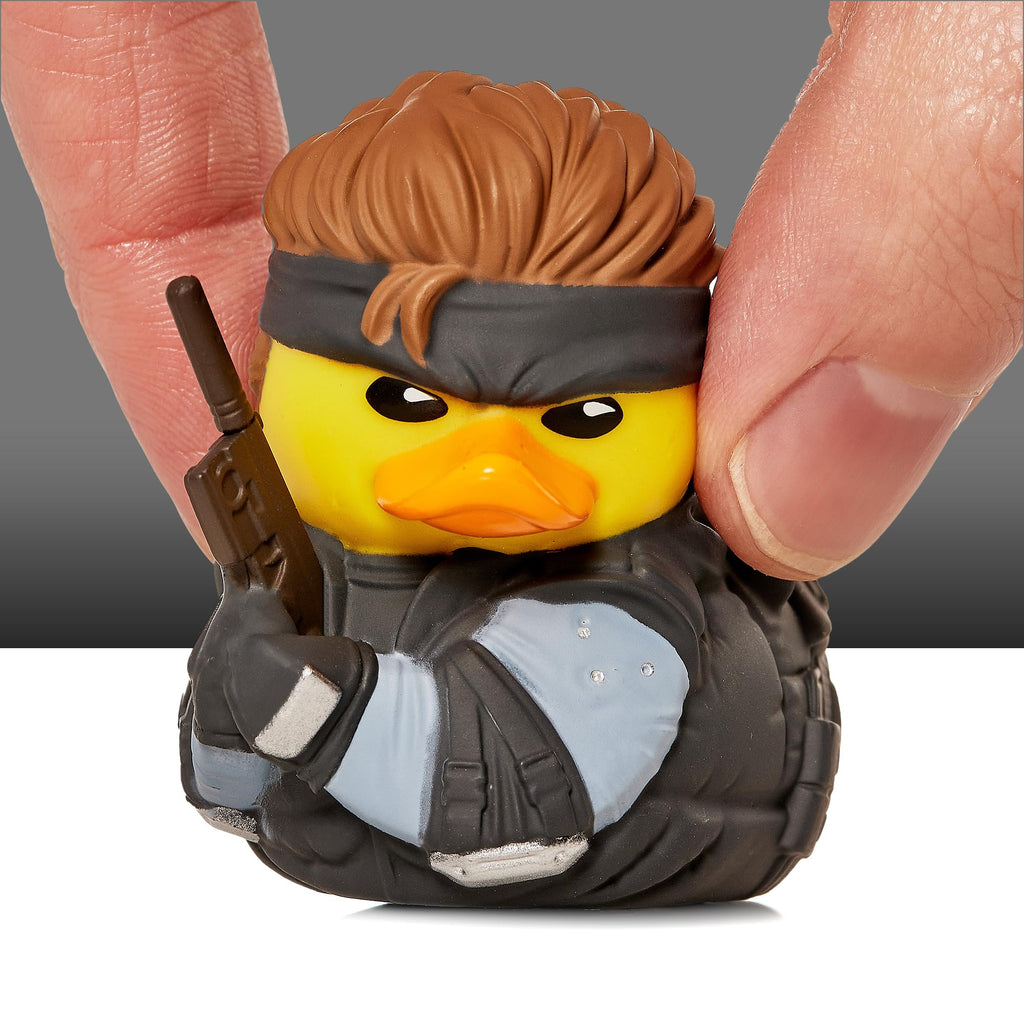 TUBBZ Mini Metal Gear Solid Solid Snake Rubber Duck Vinyl Figure – Officially Licensed Collectible