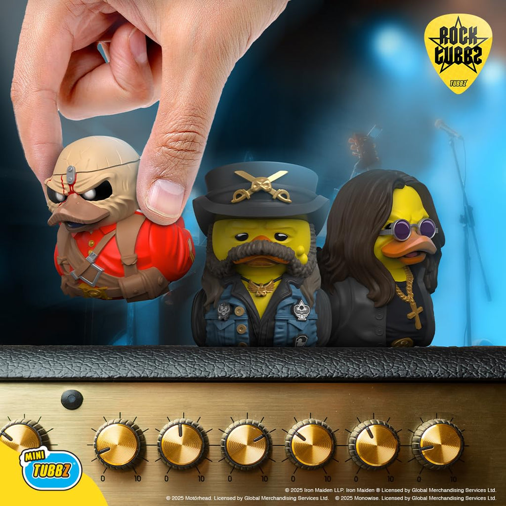 TUBBZ Mini Motorhead - Lemmy Cosplaying Rubber Duck Vinyl Figure (5 cm)