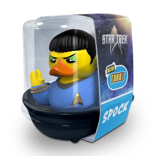 TUBBZ Mini Spock Rubber Duck – Official Star Trek Collectible Vinyl Figure