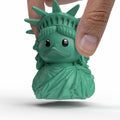 TUBBZ Mini Statue of Liberty Cosplaying Rubber Duck - Collectible Cruise Ducking Figure