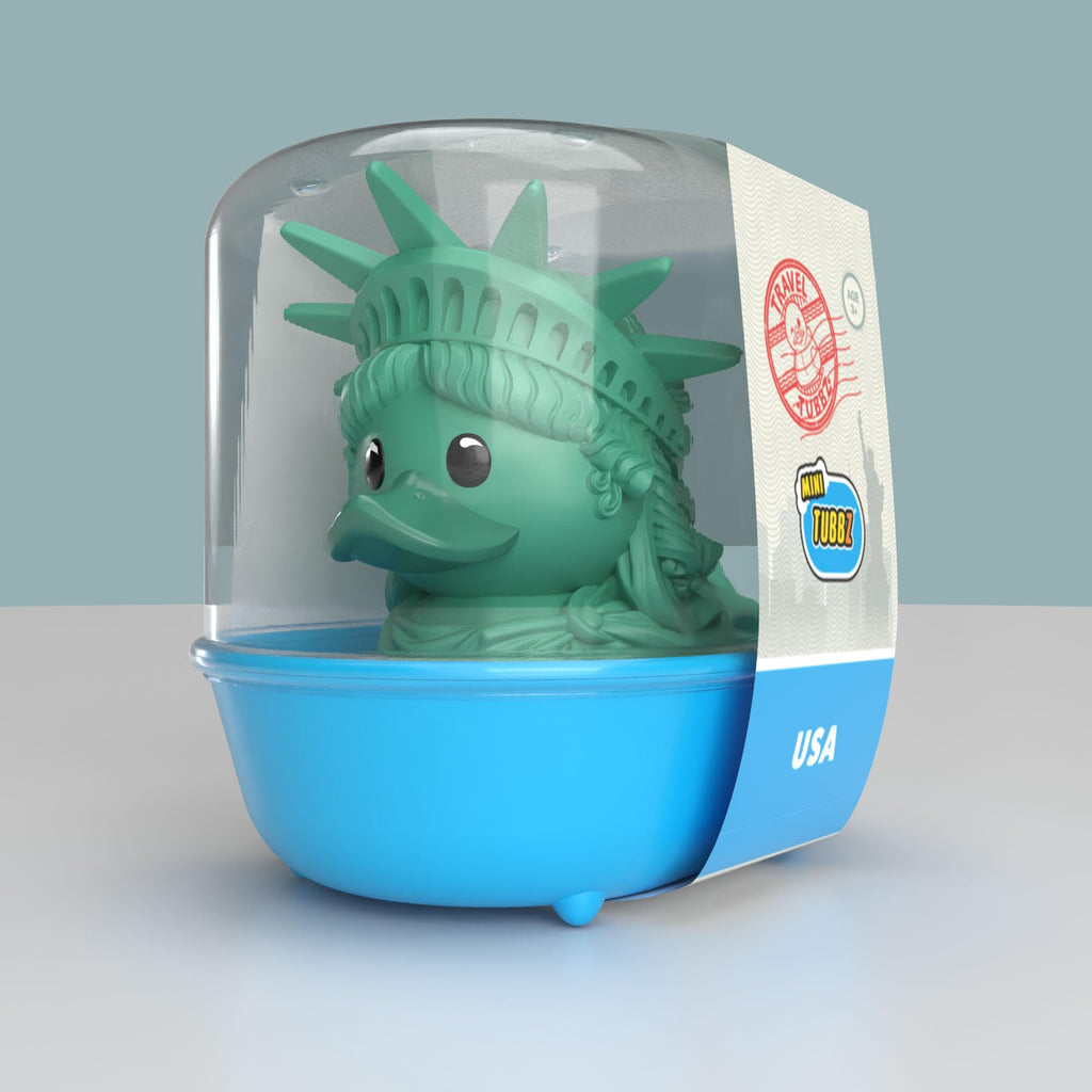 TUBBZ Mini Statue of Liberty Cosplaying Rubber Duck - Collectible Cruise Ducking Figure